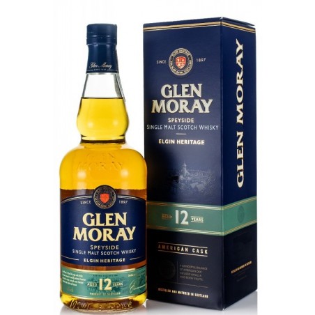 Whisky Glen Moray 12-letnia 0,7 l – szkocka whisky single malt Speyside
