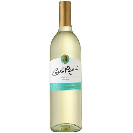 Wino Carlo Rossi Słodkie Białe Muscato 0,75L 9%