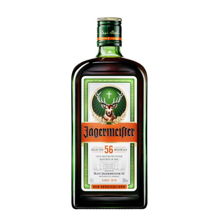 Likier Jägermeister 0,7 L 35% – niemiecki ziołowy likier o wyrazistym smaku