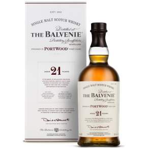 The Balvenie 21YO PortWood 0,7l 40% – Single Malt Whisky Premium