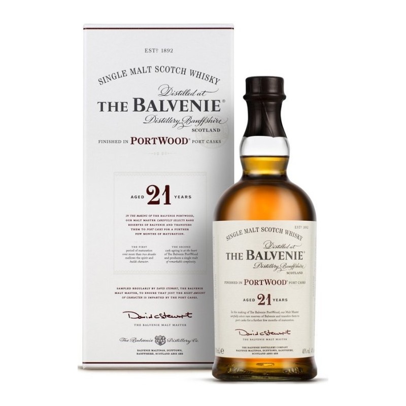 Whisky The Balvenie 21YO PortWood 0,7l 40%