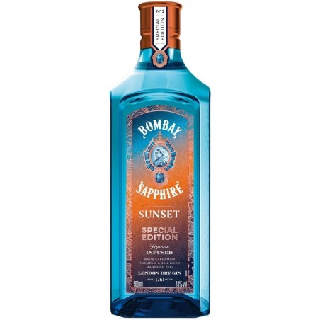 Gin Bombay Sapphire Sunset 43%  0,7l