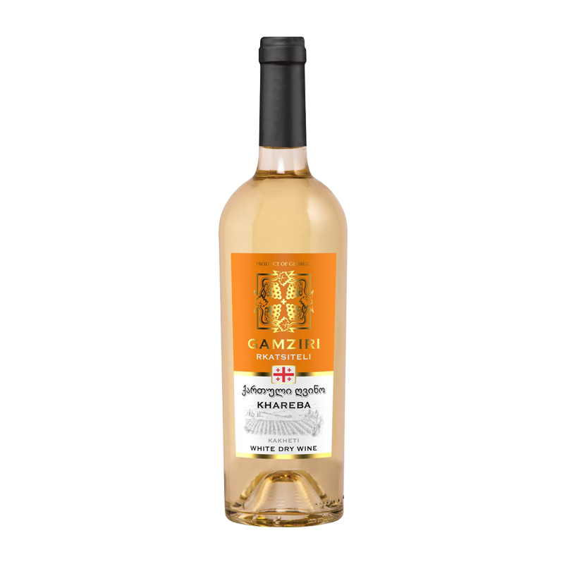 Wino Gamziri Rkatsiteli Białe Wytrawne 750ml