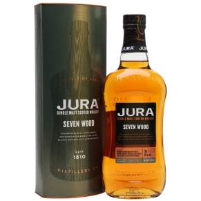 Whisky Jura Seven Wood 0,7 l 42% – szkocka single malt dojrzewająca w 7 rodzajach beczek