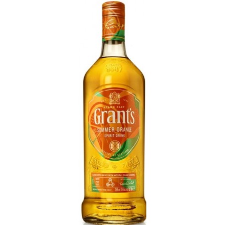 Whisky Grant’s Summer Orange 0,7 l 35% – szkocka whisky z naturalną nutą pomarańczy