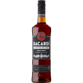 Bacardi Carta Negra 0,7L 40% – Ciemny Rum do Drinków
