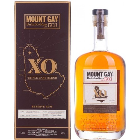 Rum Mount Gay XO 43% 0,7l
