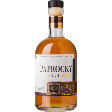 Whisky Paprocky Single Malt 40 % 0,7l