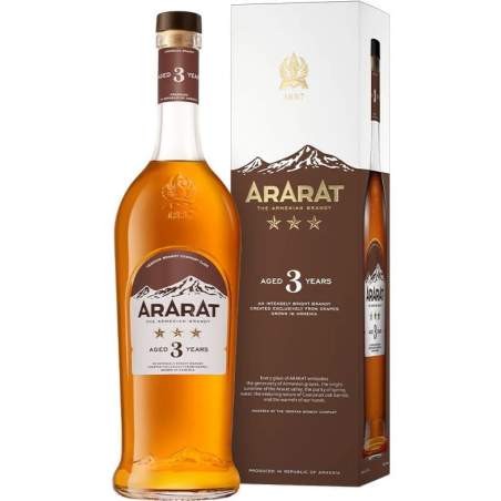 BRANDY ARARAT 3 YO 0,7L