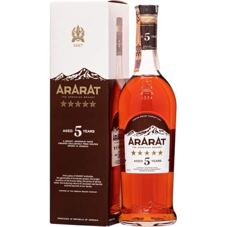 BRANDY ARARAT 5 yo 0,7 L