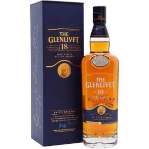Whisky The Glenlivet 18 YO 0,7 l 40% – luksusowa szkocka single malt ze Speyside