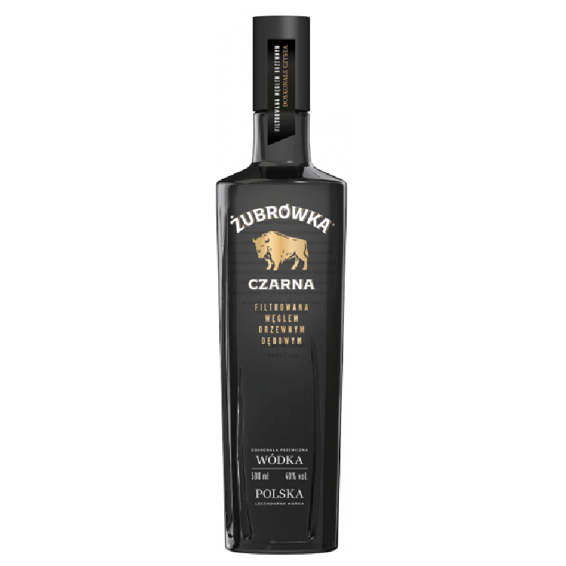 Żubrówka Czarna 0,5 l 40%