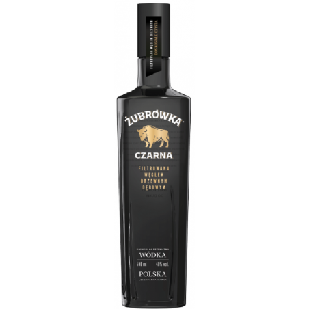 Żubrówka Czarna 0,5 l 40%