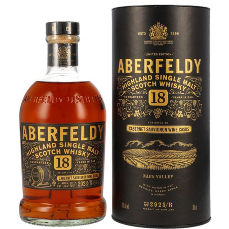 Whisky Aberfeldy 18 YO Napa Valley Red Wine Cask 0,7 l | 2K Galeria Alkoholi