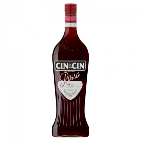 Wino Cin Cin Rosso 1L 14% | Włoskie Czerwone Wino
