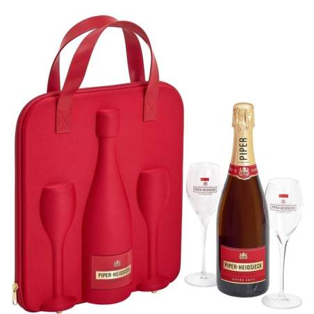 Szampan Piper Heidsieck Brut Travel Gift Set 0,75L