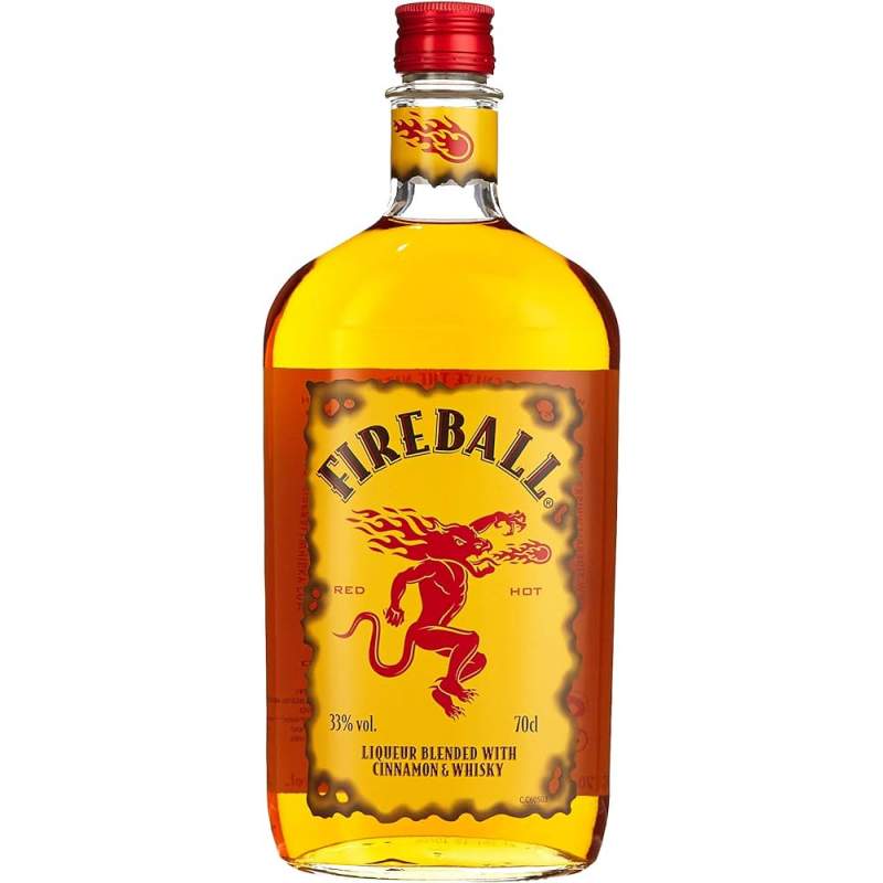 Whisky Fireball Cinnamon Whisky Liqueur 33% 0,7l