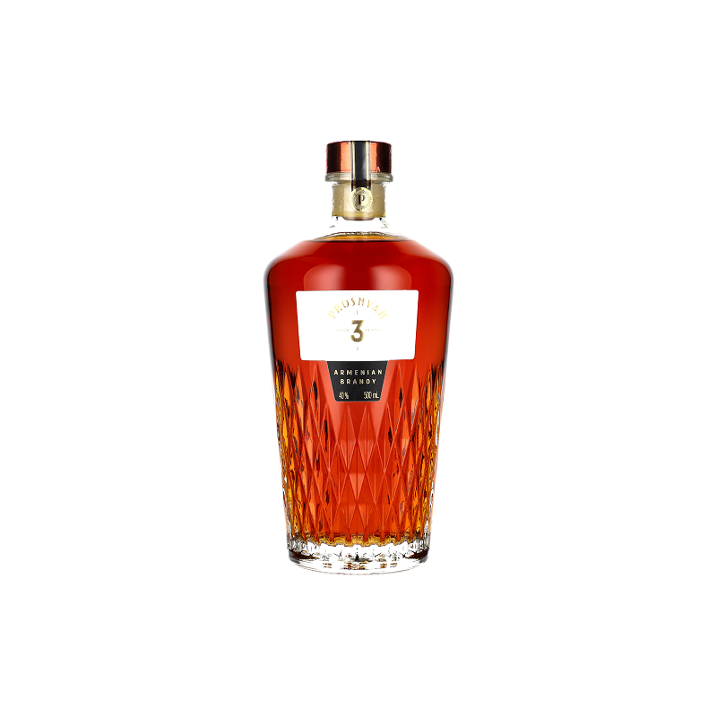 Brandy Armenian Proshyan 3 YO 0,5 l 40%