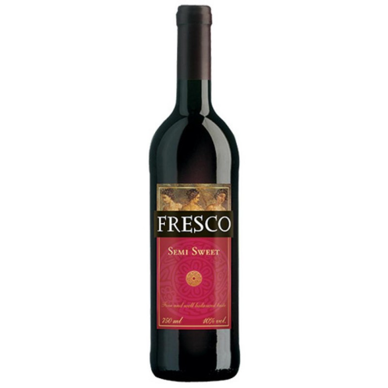 Fresco Czerwone Półsłodkie 0,75l 10%