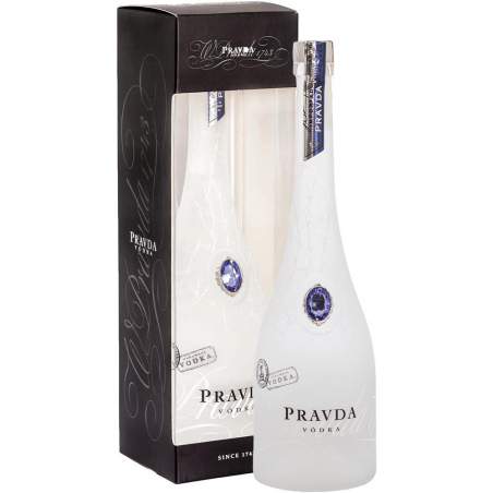Wódka Pravda 0,7 l czarny kartonik | Prezent | 2K Galeria Alkoholi