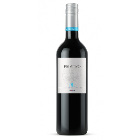 Wino Cin Cin bezalkoholowe Primitivo czerwone 0,75 l