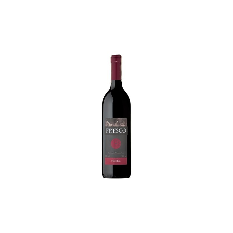 Wino Fresco Czerwone Słodkie 0,75L 10%
