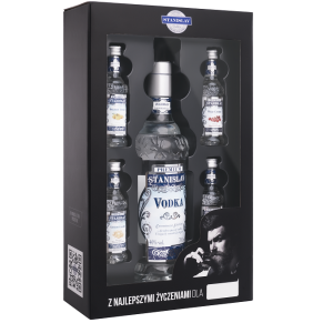 Wódka Stanislav + 4 miniaturki