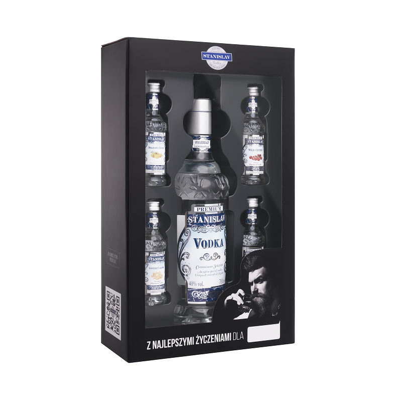 Wódka Stanislav + 4 miniaturki