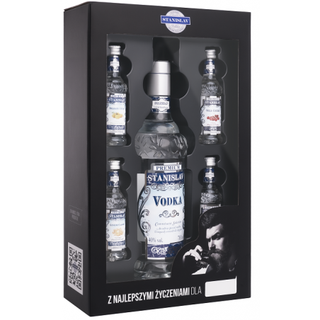 Wódka Stanislav + 4 miniaturki