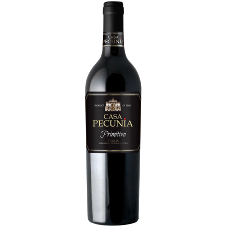Wino Casa Pecunia Primitivo 0,75l