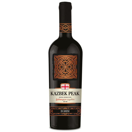 Wino Kazbek Peak Dry Red Egrisi 0,75L cz/w