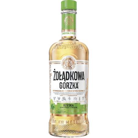 Żołądkowa Gorzka Rześka Limonka z miętą 0,5l