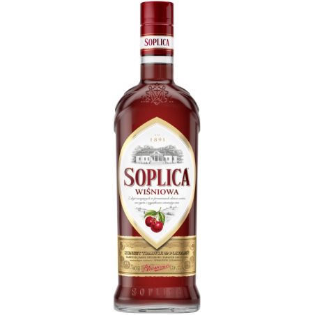 Soplica Wiśniowa 0,5l 28% – Likier Wiśniowy