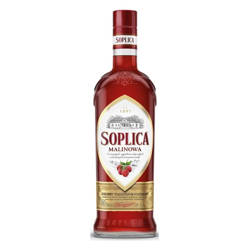 Soplica Malinowa 0,5l 28% Soplica Malinowa 0,5l 28%