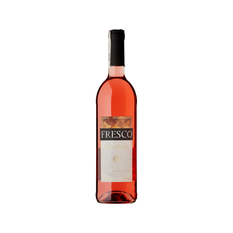 Wino Fresco Różowe półsłodkie 0,75 l 10%