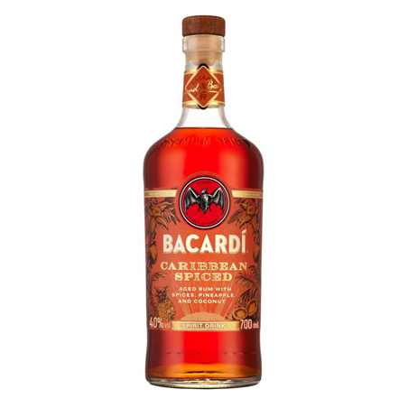 Rum Bacardi Caribbean Spiced 0,7 l 40% | 2K Galeria Alkoholi