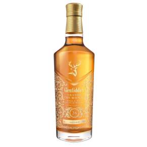 Whisky Glenfiddich 26 YO Grande Couronne 0,7 l 43% – luksusowa single malt finiszowana w beczkach po koniaku