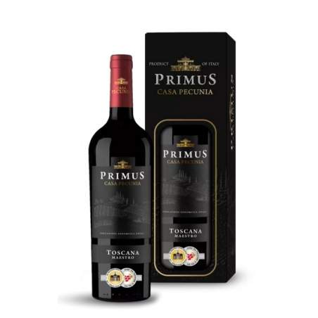 Wino PRIMUS Casa Pecunia Toscana Maestro czerwone 0,7 l p/w