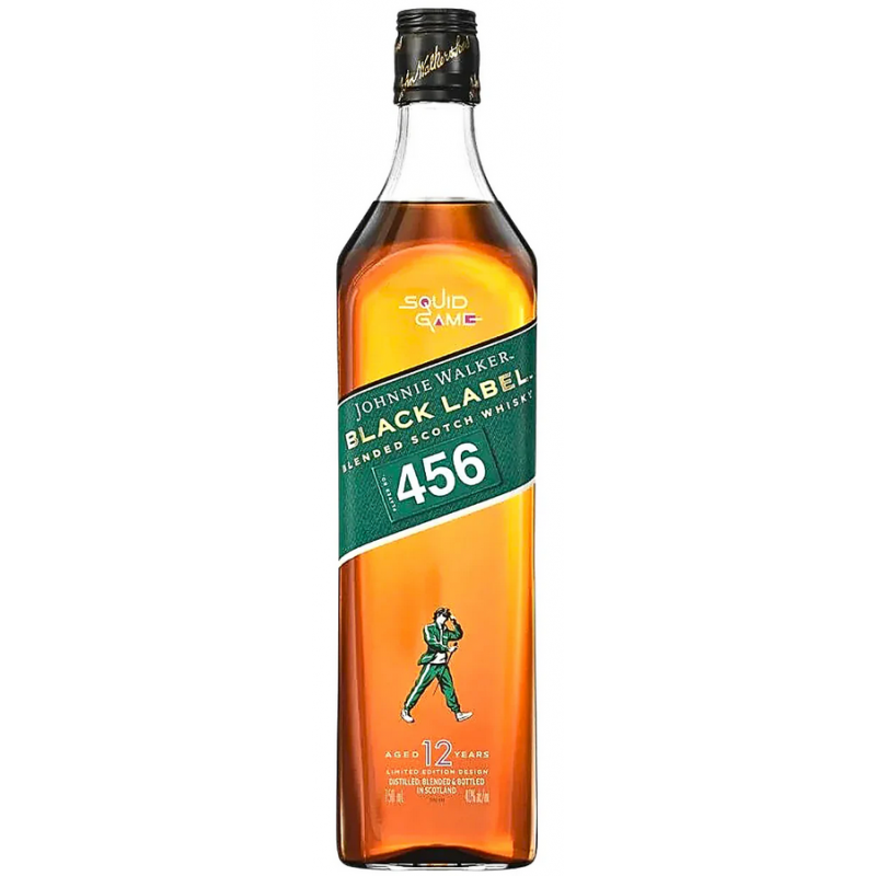 Whisky Johnnie Walker Black Label Squid Game 40% 0,7 l