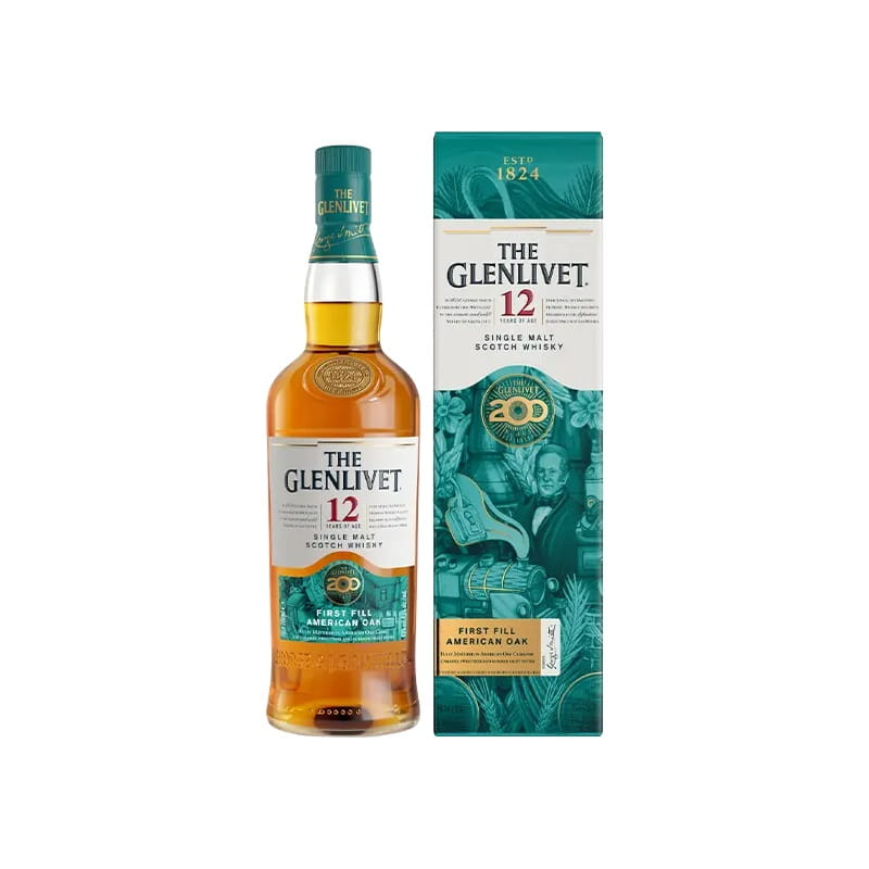 Whisky The Glenlivet 12 YO 200 Years Anniversary 0,7 l 43%