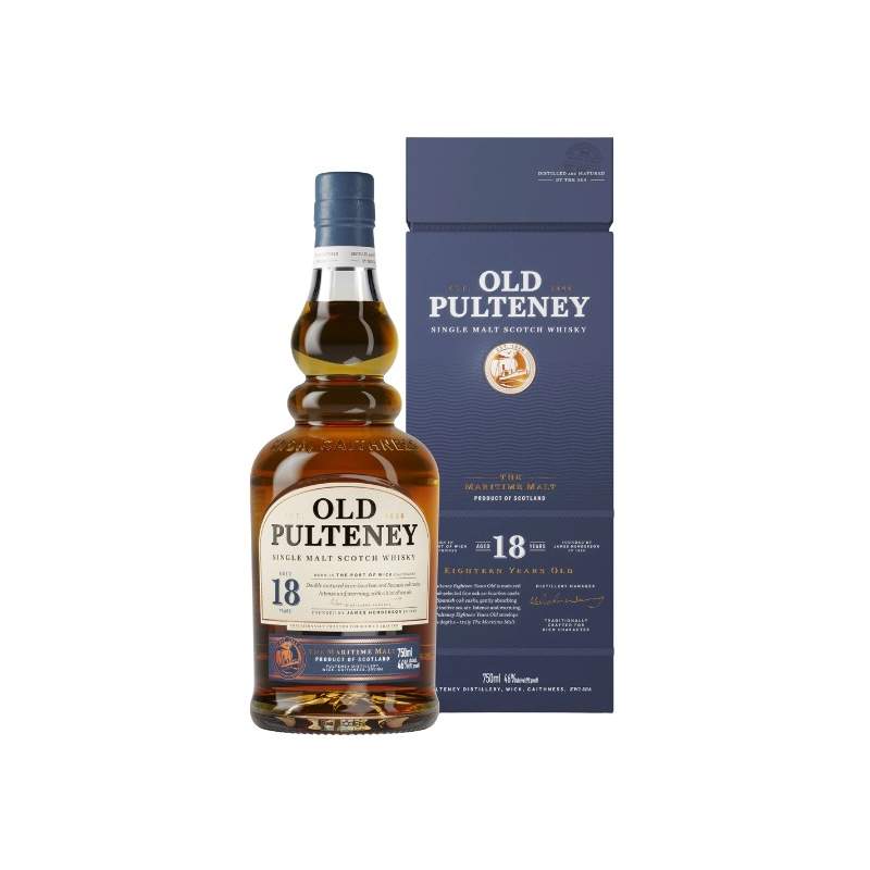 Whisky Old Pulteney 18YO Single Malt 0,7l 46%