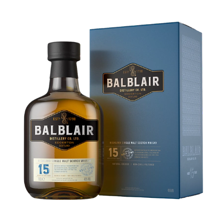 Whisky BALBLAIR 15YO 0,7L