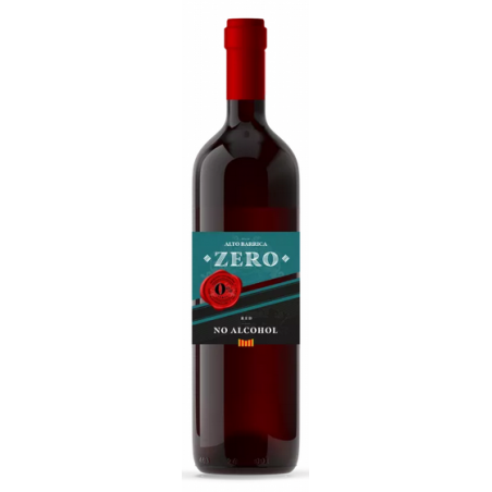 Wino Alto Barrica Zero Czerwone 0,75 L