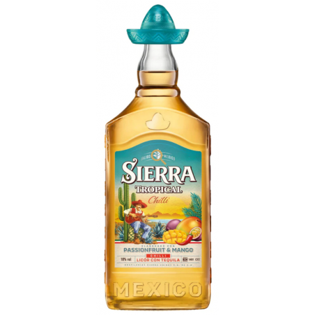 Tequila Sierra Tropical Chilli 18% 0,7l