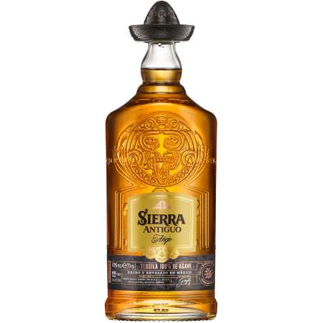 Tequila Sierra Antiguo Anejo Gold 40% 0,7l