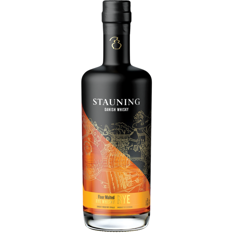 Whisky Stauning Rye 48% 0,7L