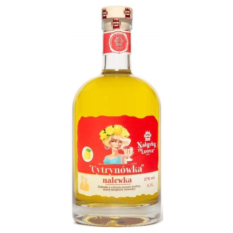 Nalewka ze Lwowa Cytrynowa 27% 0,5L