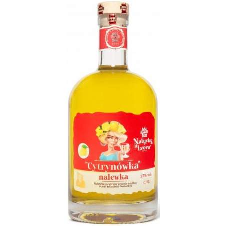 Nalewka ze Lwowa Cytrynowa 27% 0,5L