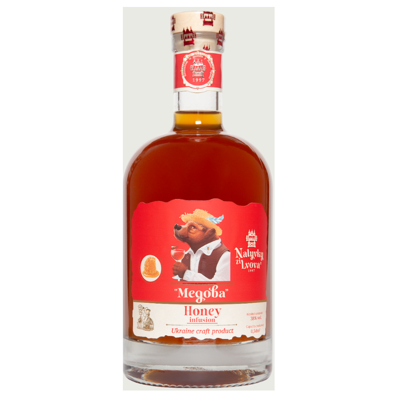 Nalewka ze Lwowa Miodowa  38% 0,5L
