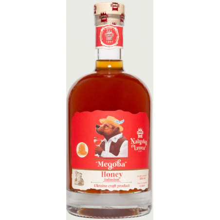 Nalewka ze Lwowa Miodowa 38% 0,5L